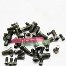 M2 * 6 M2.5 8 M3 10 12 M4 M5 Torx 나사 카바이드 인서트 CNC 선반 도구, 02 50pcs_03 M2.5x6