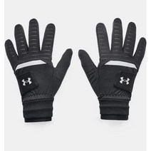 [언더아머] 1366371 UA UnderArmour 콜드기어 Coldgear Infrared 골프 글러브 장갑, LG(100), 없음