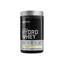 단백질 보충제 Optimum Nutrition Platinum Hydrowhey Protein Powder 100% Hydrolyzed Whey Isolate Flavor: Tu, Velocity Vanilla, 1.76 Pound (Pack of 1)