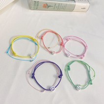 [빈티지뮤지엄]스마일 2세트 끈 발찌