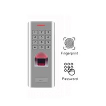 방수 아웃 도어 IP66 ID 125khz 지문 생체 인식 리더 액세스 컨트롤러 금속 쉘 Rfid 엔트리 컨트롤용, F2 ID