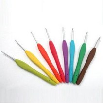 야나 크로바 아뮤레 모사용 코바늘 (낱개), 옵션을선택해주세요, 바늘호수:9／0호（5.5mm）