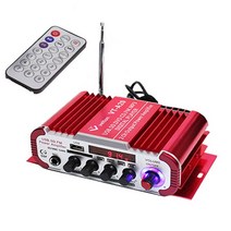 VT-A20 앰프 USB/SD카드/마이크 블루투스 미니, VT-A20 미니앰프 블루 아답터형