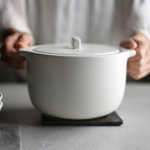 킨토 카코미 전골냄비 라이스쿠거 - 화이트. 블랙, 화이트