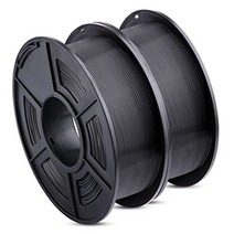 애니큐빅 몰딩 필라멘트 3D 프린팅, PLA + 블랙 2개 팩