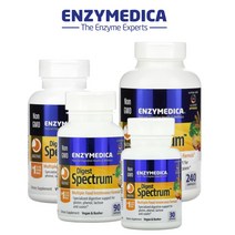 엔자이메디카 스펙트럼 다이제스트 DPP4 글루텐 카제인 단백질 분해 효소 30 90 120 240캡슐, 1개, 90정