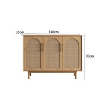 주방선반 수납장 싱크대하부장 800 1000 목재 주방 선반 캐비닛 보관 사이드 보드 악센트 다이닝 룸 가구 뷔페 서랍 디스플레이, 2.140x35x90cm