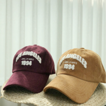 골덴 양털 볼캡 골덴모자 겨울야구모자