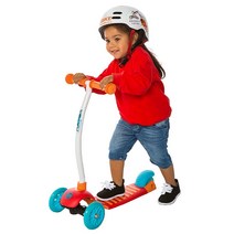 YBIKE 아동용 GLX Cruze 3륜 킥 스쿠터 오렌지, Orange