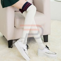 파샵 꽈배기 니삭스 여성골프양말 여성골프니삭스 골프롱삭스