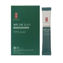 공차 제주 그린 밀크티, 20g, 70개