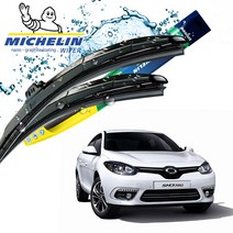 삼성 뉴SM3 전용 미쉐린 하이브리드 와이퍼 2개 1세트 600mm + 400mm, 뉴SM3 하이브리드 와이퍼 600mm + 400mm