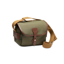 빌링햄 S2 카메라 숄더백, Burgundy Canvas/Chocolate