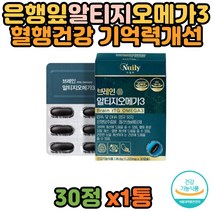 은행잎추출물 알티지 오메가3 DHA 오메가3 30대 40대 50대 60대 남성 여성 노인 RTG 혈행건강 플라보놀 정제어유 혈액순환영양제 혈핼건강 기억력개선 플라보놀 브레인