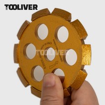 툴맨 다이아몬드날 다이아몬드휠 크랙 균열 보수 그라인더날 연마날, V커팅날, 1개