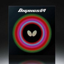 버터플라이 디그닉스64 탁구러버, 흑(MAX), 테너지80