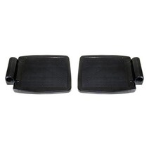 shangren 휠체어 발판 수동 휠체어 발 페달 교체 휠체어 부품, 플라스틱 2.2cm 구멍, 다중 크기