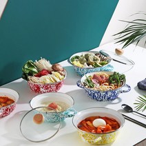 하코야 마블 법랑냄비 19cm 21cm 양수 일본 범랑 인덕션냄비 오뎅탕 전골 밀푀유나베냄비, 블루