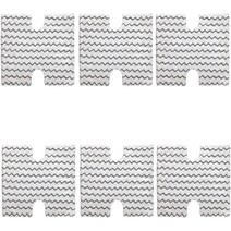 Amyehouse 6PK Touch Free Dirt Grip Washable Microfiber Pad Replacememt Compatible with Shark Lift-Aw, 1