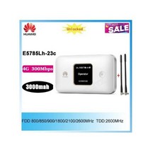 잠금 해제 화웨이 E5785 E5785Lh-22c 300Mbps 4G LTE 3G 모바일 와이파이 핫스팟 포켓 라우터 PK E5788 E5787 E5885 R227H, 옵션.02 E5785Lh-23c