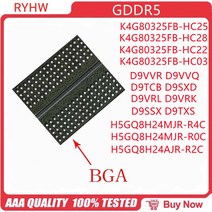 전기 전자 부품 (10piece)100% 테스트 K4G80325FB-HC25 D9VVR D9TCB H5GQ8H24MJR-R0C BGA 칩셋, 14 D9VRL