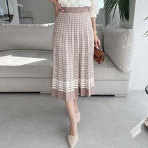 키첼 더블투 하운드 니트 스커트