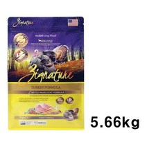 지그니쳐 5.66kg(칠면조) 강아지 건식 단백질 사료, 상세페이지 참조