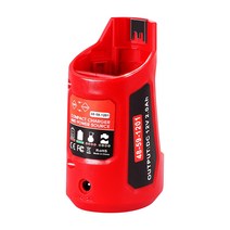 밀워키용 USB 어댑터 충전기 리튬 이온 전동 공구 배터리 M12 보조배터리 휴대폰 및 핫 재킷 충전기용 12V 10.8V