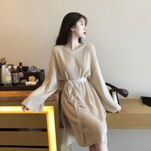 SAMARA 여성 롱원피스 니트 8IY162