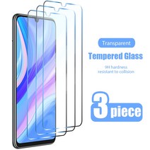 3pcs 강화 유리 for huawei p smart 2019 p smart z s 2021 screen protector for huawei p30 lite p40 pro p20, 화웨이 p30 라이트