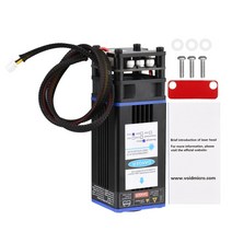레이저 모듈 조정 가능한 초점 거리 조각 헤드 고속 커터 3D 프린터 CNC 라우터, 04 450nm 40W