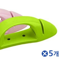 안전한 세라믹 칼갈이x5개 칼갈이용품 고급 가정용, 그린