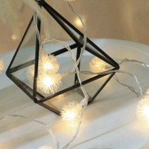 할로윈 눈송이 포근한 예쁜 알전구 카페 실내 꾸미는전구