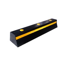 카스토퍼 501 네오플렌 / 스토퍼 스톱바 주차블럭 차량진입판 스톱퍼 교통안전시설물, 아스콘 앙카+칼블럭 3개