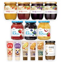 복음자리 과일잼 과실차 골라담기(딸기 사과 45도잼 짜먹는잼 카야 유자 모과 민트), 5가지베리잼350g