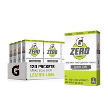 1+1 게토레이 분말 파우더 10개 팩 5가지맛 Gatorade Powder, 레몬 라임 10개팩
