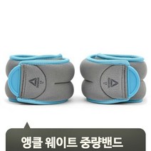 브랜드없음 근력강화 헬스 에어로빅 발목밴드 중량밴드 1kg 2개 웨이트 트레이닝 운동 앵클
