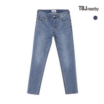 [TBJ] 유니 테이퍼드 L톤 데님-1 쿨맥스(T195DP252P)