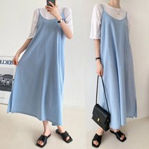 비비드글램 워너 뷔스티에 린넨 원피스 3color 나시원피스