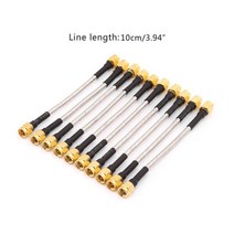 10pcs sma male to sma male rg402 pigtail cable 10cm 반피 커넥터 동축, 다른