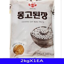 ⓖ 몽고된장 일식 몽고장유 2㎏ 1개 GЯ+VIP_ 된장 일식된장, GЯ 1