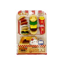 귀여운 몰랑이 햄버거 가게 완구 캔디 15g, 귀여운 몰랑이 햄버거 가게 캔디 15g, 1개