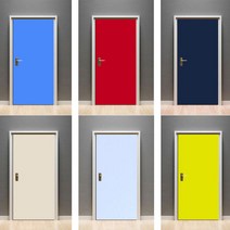 문필름지 셀프 아파트 안방 화장실 욕실 방 문 시트지 필름지, 다크그레이