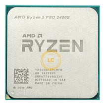 AMD Ryzen 5 Pro 2400G R5 r5 2400g 3.6 GHz 쿼드 코어 스레드 65W CPU 프로세서 YD240BC5M4MFB 소켓 AM4, 한개옵션0