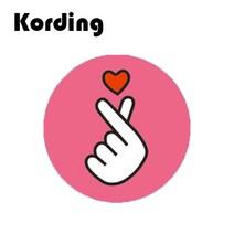 코딩 KD-34 원형 스마트폰 마그네틱 자석 디자인 철판 플레이트, 1개, 67. 손하트 4cm