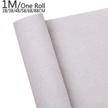캔버스 롤 100호 캠버스 면천 전문 빈 페인팅 레이어 아크릴 유화 린넨 블렌드 아티스트를 미술 용품 ​​1m 한 롤, 폭 38cm