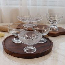 오메가키친 아이스크림 잔 5종 디저트 볼 요거트 아포카토 유리 그릇 OMG, 03.무궁화 아이스크림잔 150cc