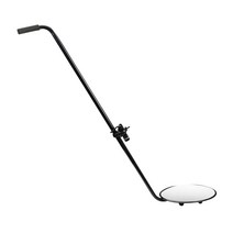 하부경 자동차 하부 반사경 차량바닥 정비소 거울, 거울 직경 20CM x 기본 모델