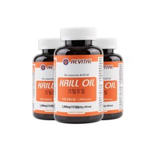 리바이탈 크릴오일 90캡슐 3개월 인지질 56