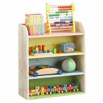 [천삼백케이] [미아트] 모아가구 프로마 DIY 4단 교구장, 화이트워시